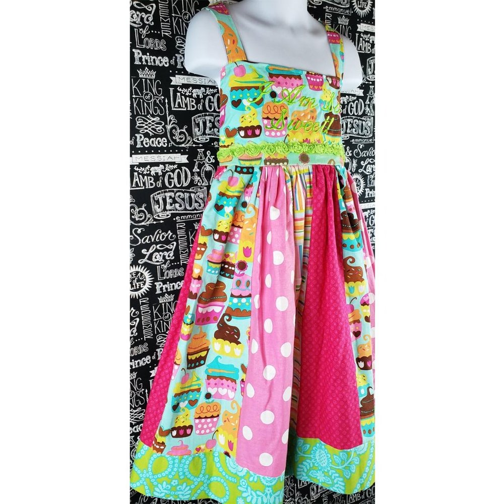 Boutique I Am So Sweet Cupcake Dress Size 6 - Picture 2 of 11